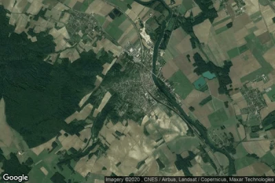 Vue aérienne de Pont-sur-Yonne