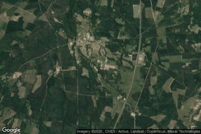 Vue aérienne de Captieux