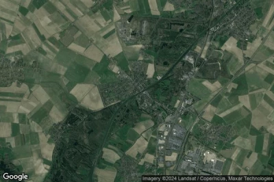 Vue aérienne de Bouchain