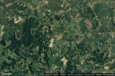 Vue aérienne de Arancou