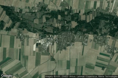 Vue aérienne de Arcis-sur-Aube