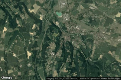 Vue aérienne de Aire-sur-l'Adour