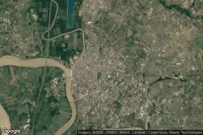 Vue aérienne de Libourne