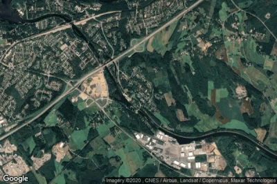 Vue aérienne de Mustola