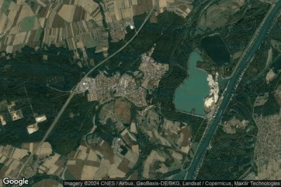 Vue aérienne de Seltz