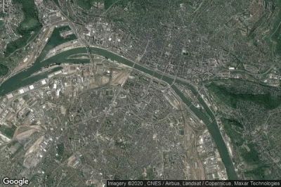 Vue aérienne de Rouen