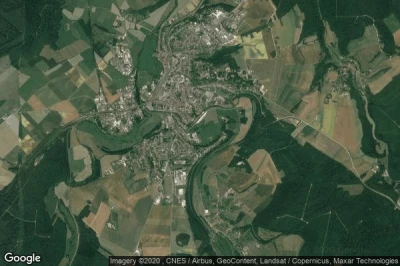 Vue aérienne de Neufchâteau
