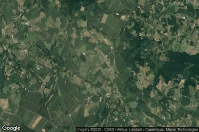 Vue aérienne de Castel-Sarrazin