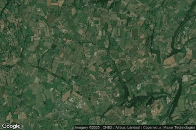 Vue aérienne de Le Mesnil-Opac
