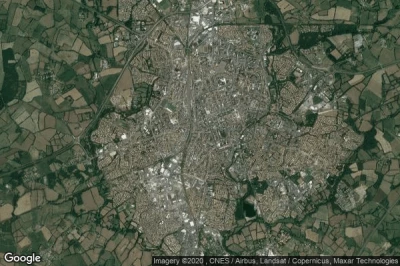 Vue aérienne de La Roche-sur-Yon