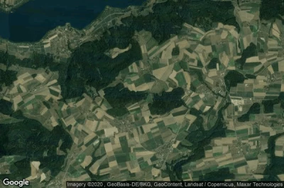 Vue aérienne de Bezirk Steckborn