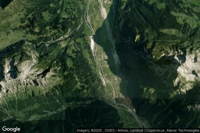 Vue aérienne de Uri