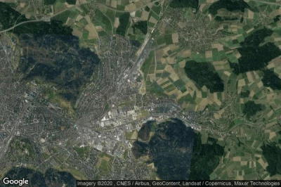Vue aérienne de Bezirk Winterthur