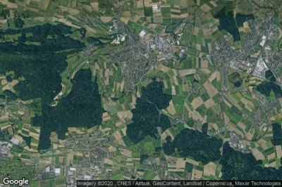 Vue aérienne de Bezirk Dielsdorf