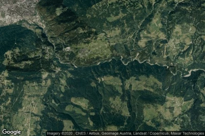 Vue aérienne de Bezirk Plessur