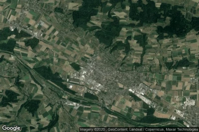 Vue aérienne de Bezirk Weinfelden