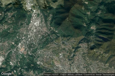 Vue aérienne de Distretto di Mendrisio