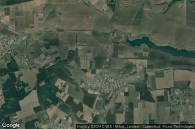 Vue aérienne de Lovsko