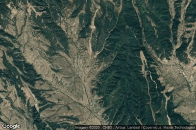 Vue aérienne de Gorno Draglishhe