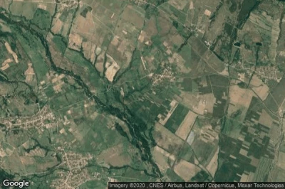 Vue aérienne de Moskovec