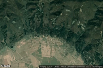 Vue aérienne de Shipka