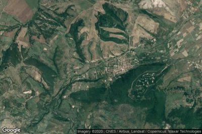 Vue aérienne de Bjaga