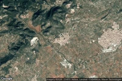 Vue aérienne de Lloseta