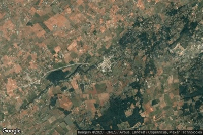 Vue aérienne de Sencelles