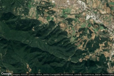Vue aérienne de Camós