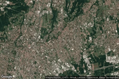 Vue aérienne de Cassano Magnago