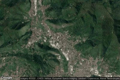 Vue aérienne de Concesio