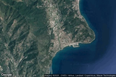 Vue aérienne de Andora