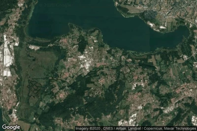 Vue aérienne de Bodio Lomnago