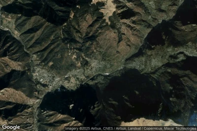 Vue aérienne de Moio de Calvi