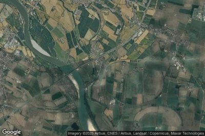 Vue aérienne de Gerre de Caprioli