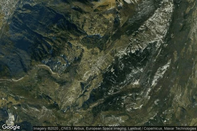 Vue aérienne de Ronzo-Chienis