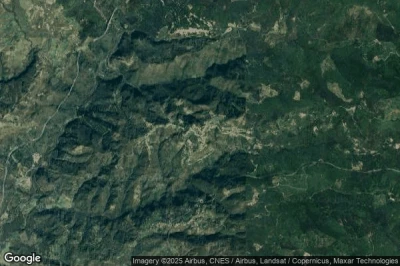 Vue aérienne de Calvisi