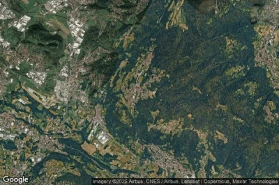 Vue aérienne de Colle Brianza