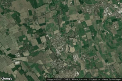 Vue aérienne de Castiraga Vidardo