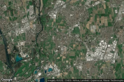 Vue aérienne de Boltiere