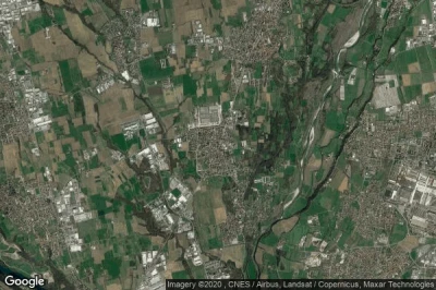 Vue aérienne de Madone