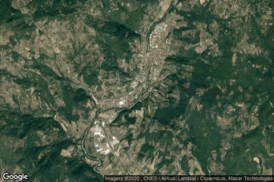 Vue aérienne de Capolona
