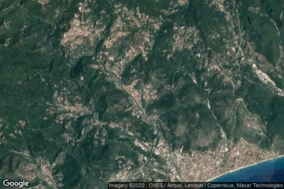 Vue aérienne de Tovo San Giacomo