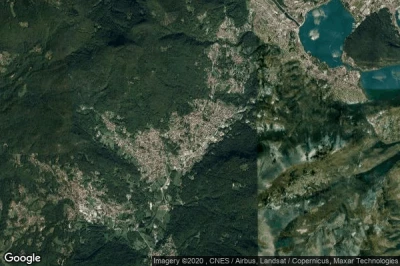 Vue aérienne de Marchirolo