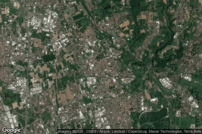 Vue aérienne de Sovico