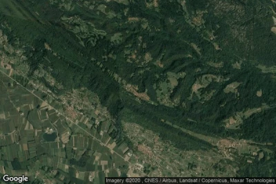 Vue aérienne de Magnano
