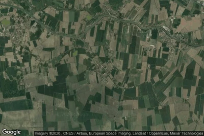 Vue aérienne de Bagnolo di Po
