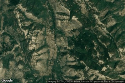 Vue aérienne de Campodimele