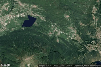 Vue aérienne de Bene Lario