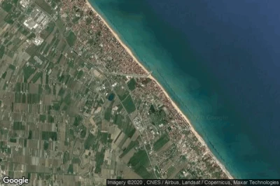 Vue aérienne de Bellaria-Igea Marina
